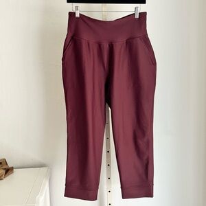 Old Navy Active PowerSoft, Burgundy, Size Large